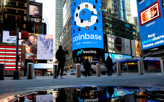 Coinbase reported record profits in first report as public company