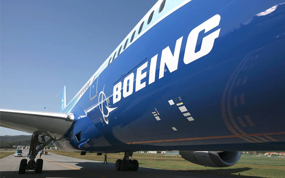 Boeing shares up 4%