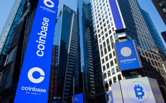 Shares of crypto exchange Coinbase fell 3%